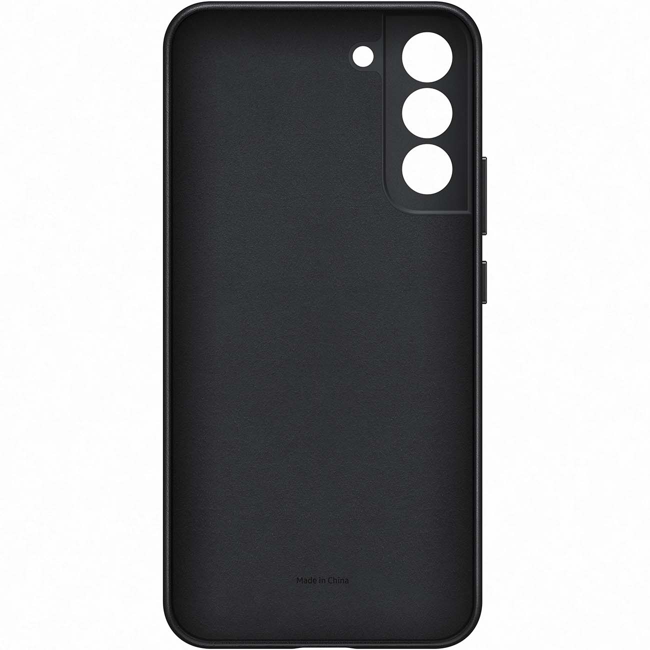 Чехол Samsung Leather S22+ черный (EF-VS906)