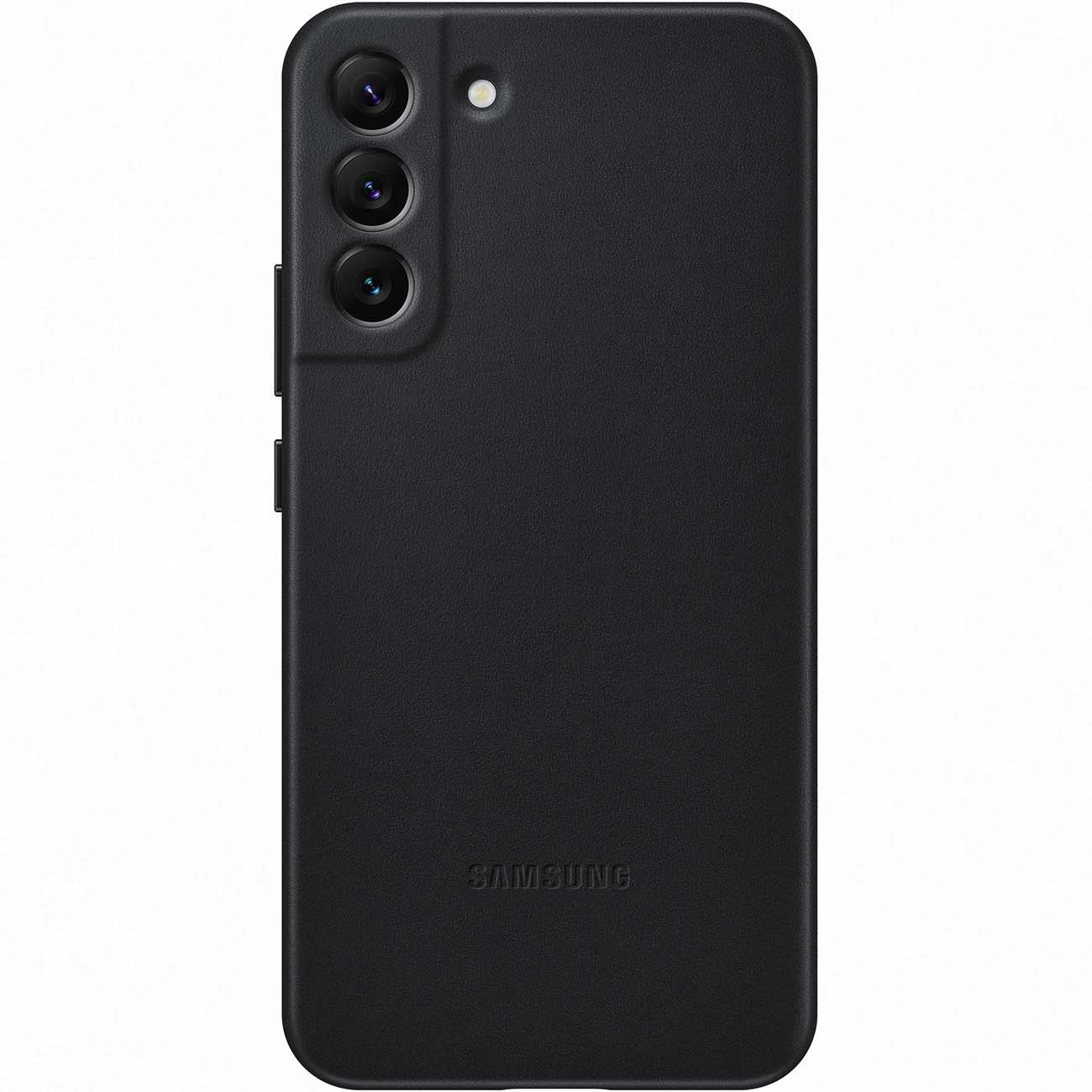 Чехол Samsung Leather S22+ черный (EF-VS906)