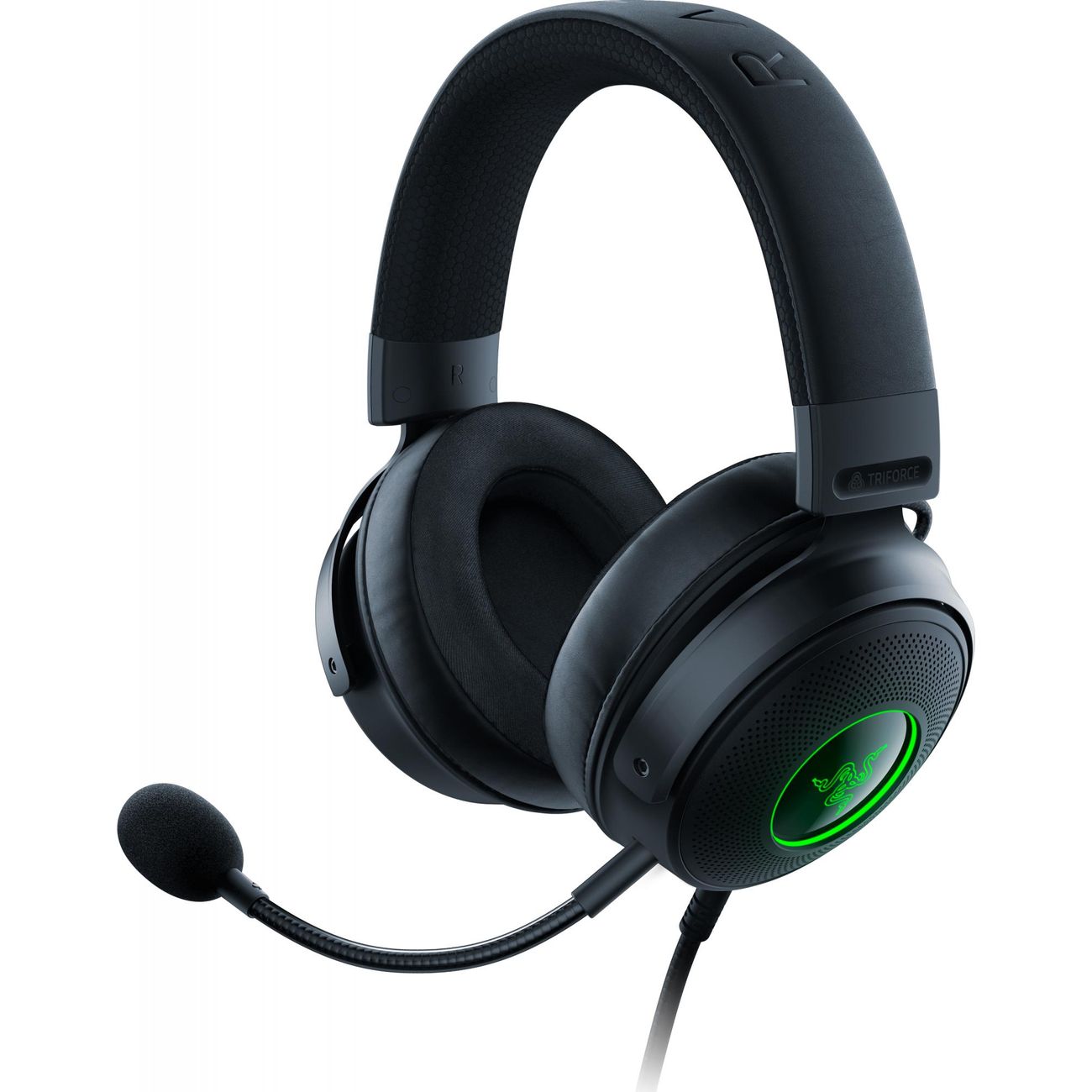 Купить Игровые наушники Razer Kraken V3 (RZ04-03770200-R3M1) в каталоге  интернет магазина М.Видео по выгодной цене с доставкой, отзывы, фотографии  - Москва