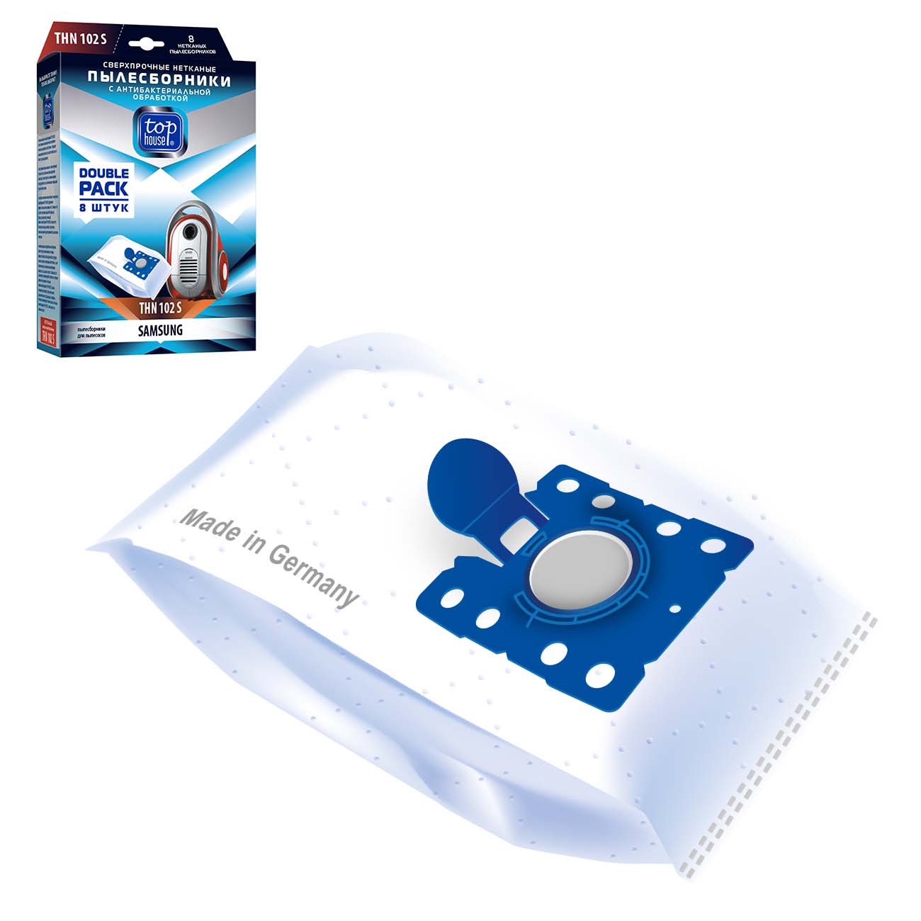 Изображение товара Пылесборник Top House THN 102 S 8 шт.