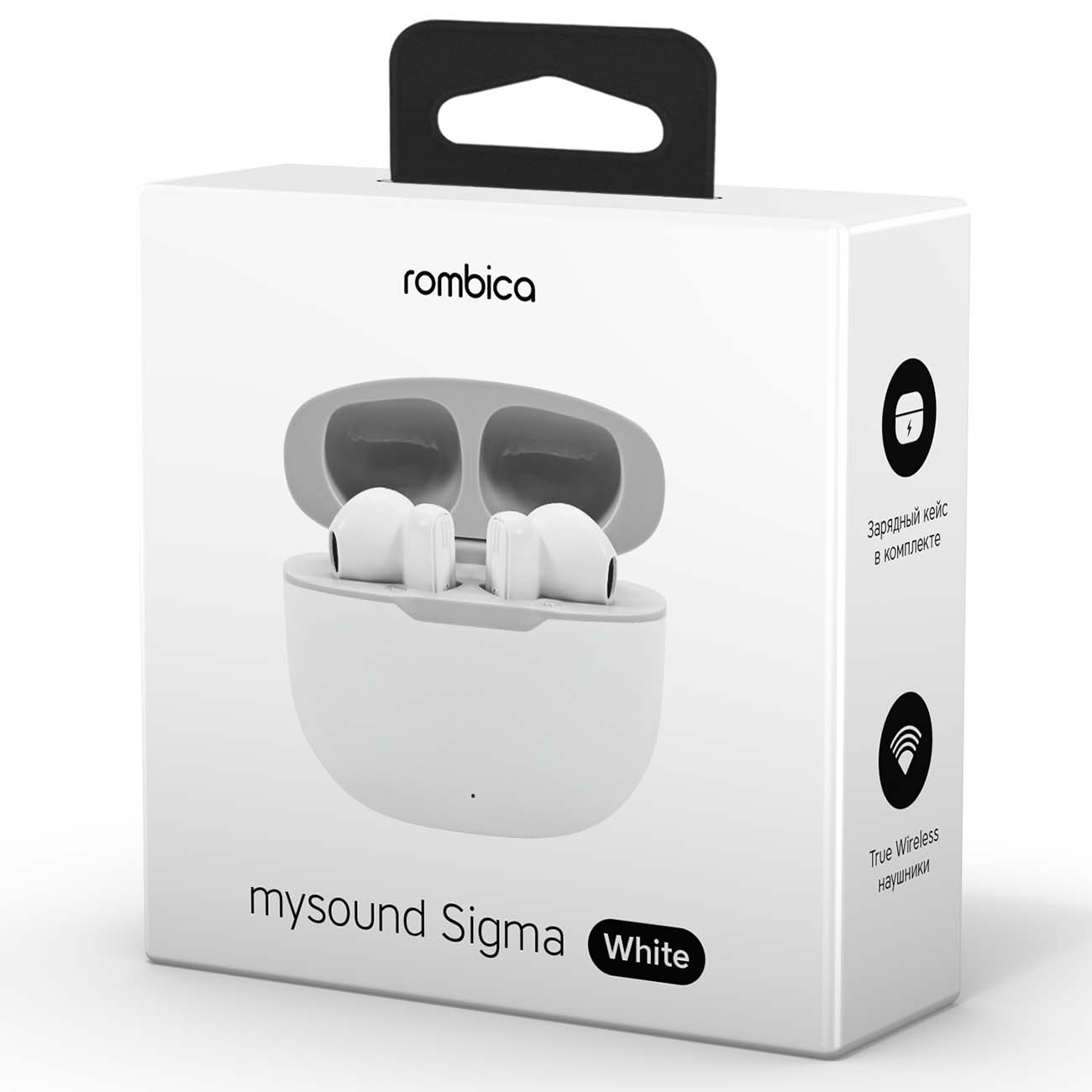 Купить Наушники True Wireless Rombica mySound Sigma White (BH-T021) в  каталоге интернет магазина М.Видео по выгодной цене с доставкой, отзывы,  фотографии - Москва