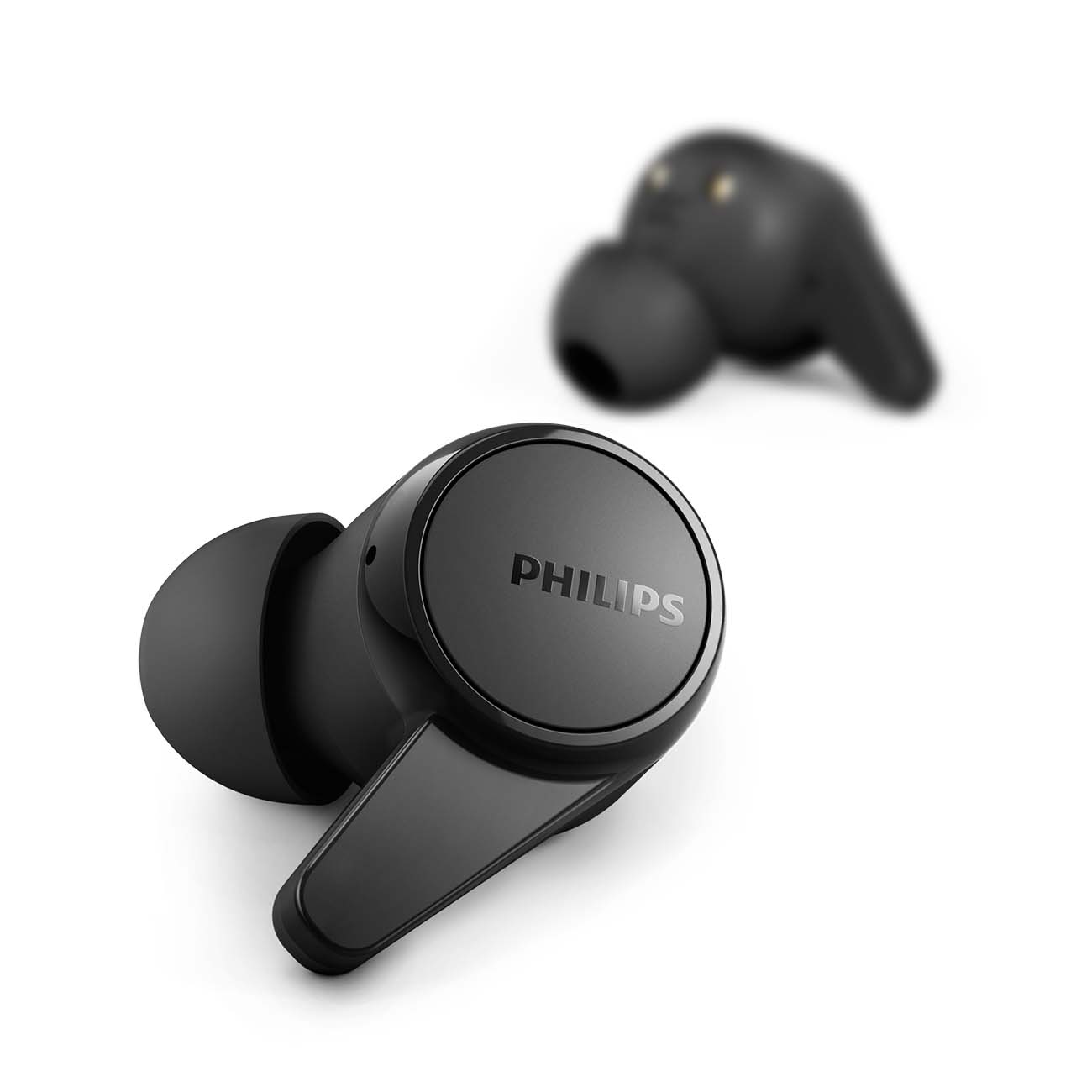 Купить Наушники True Wireless Philips TAT1207BK/00 в каталоге интернет  магазина М.Видео по выгодной цене с доставкой, отзывы, фотографии - Москва