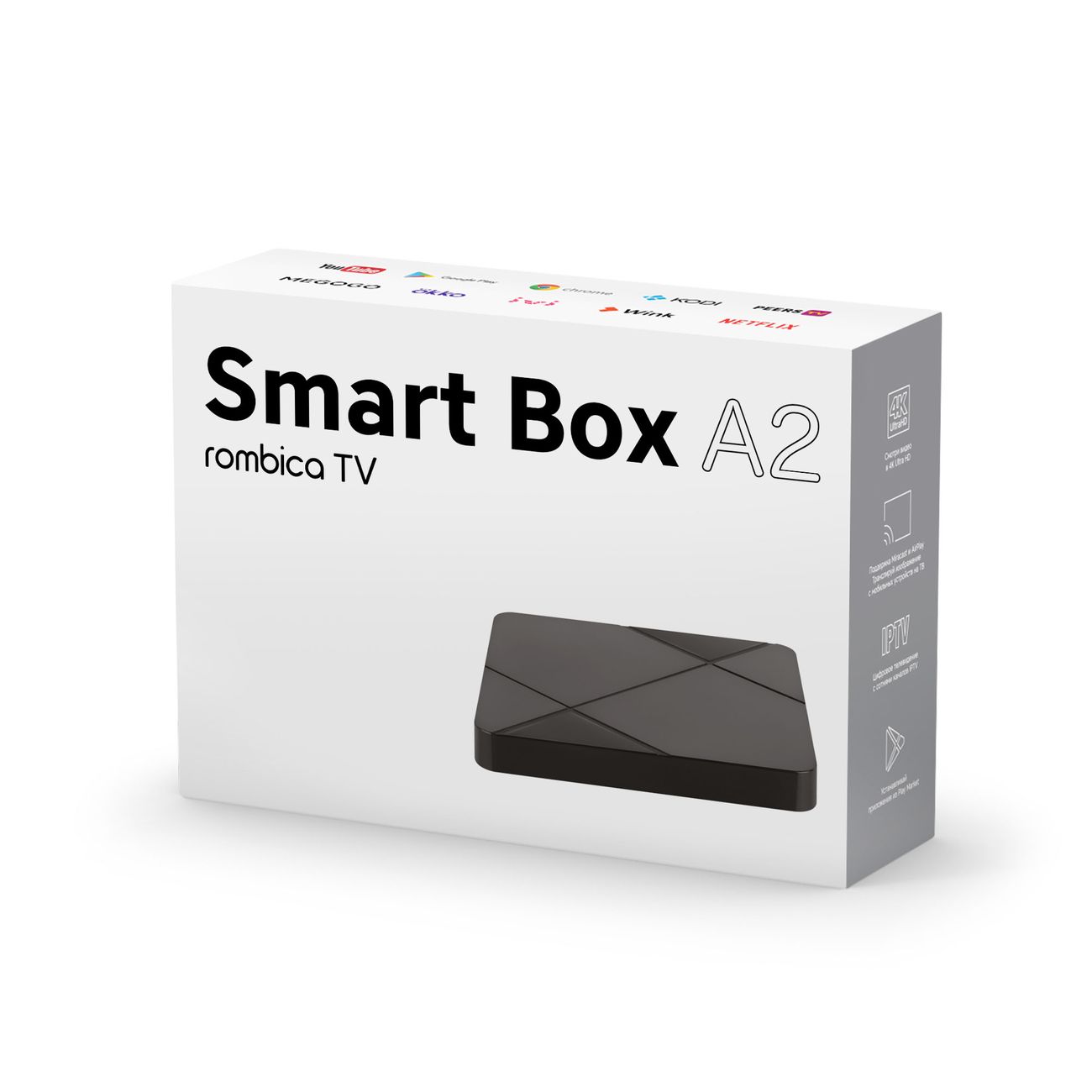 Купить Smart-TV приставка Rombica Smart Box A2 в каталоге интернет магазина  М.Видео по выгодной цене с доставкой, отзывы, фотографии - Москва