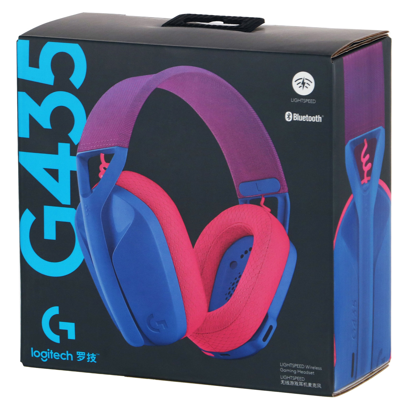 Купить Игровые наушники Logitech G435 Lightspeed Blue and Raspberry в  каталоге интернет магазина М.Видео по выгодной цене с доставкой, отзывы,  фотографии - Москва