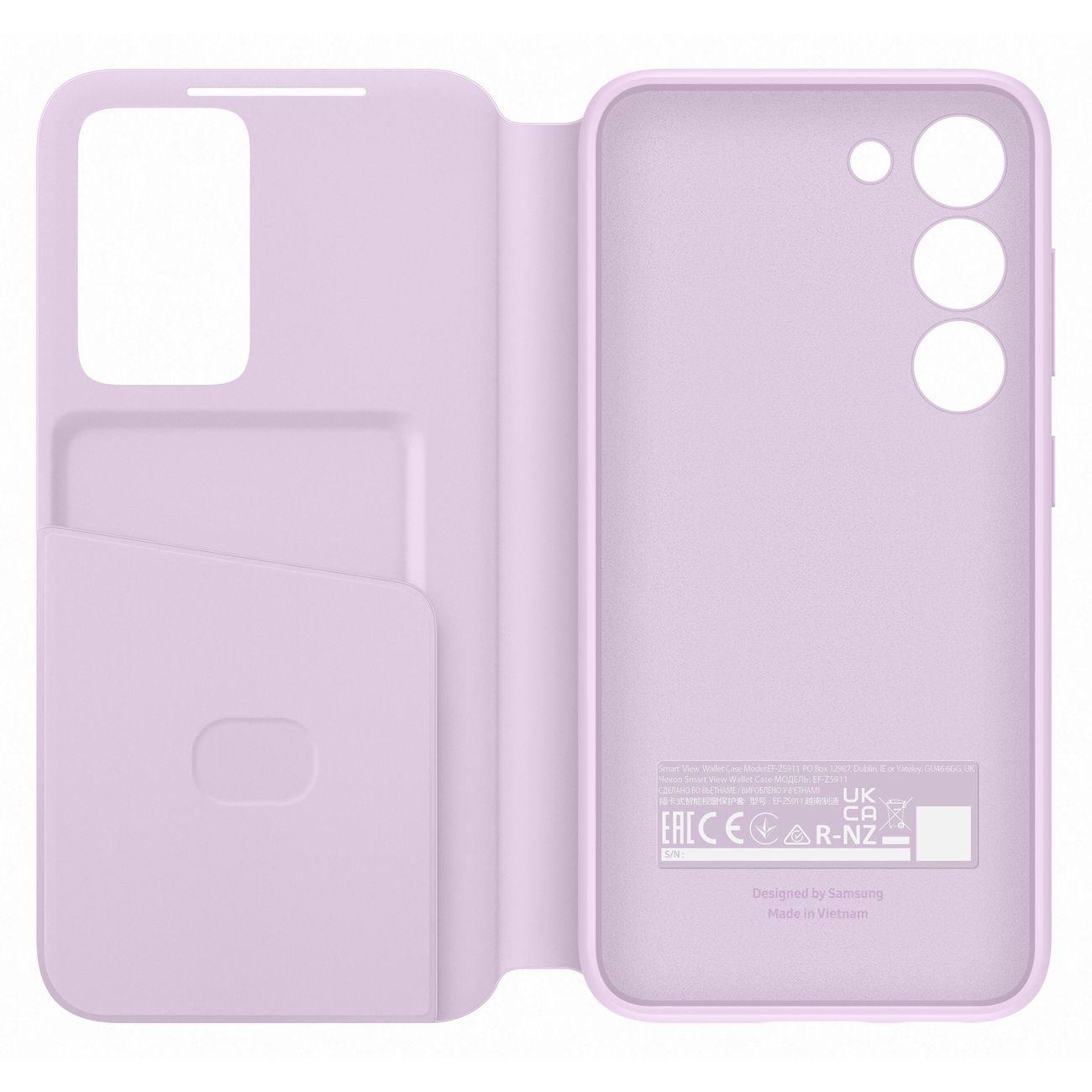 Купить Чехол Samsung Smart View Wallet Case для Galaxy S23 Lilac в каталоге  интернет магазина М.Видео по выгодной цене с доставкой, отзывы, фотографии  - Москва