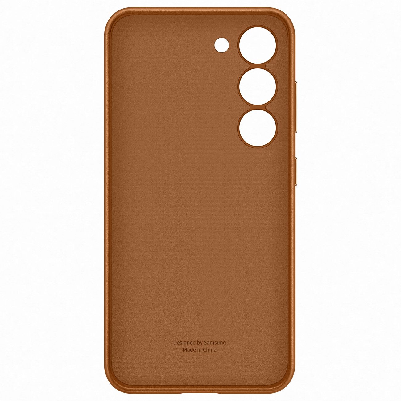 Чехол Samsung Leather Case для Galaxy S23 Camel