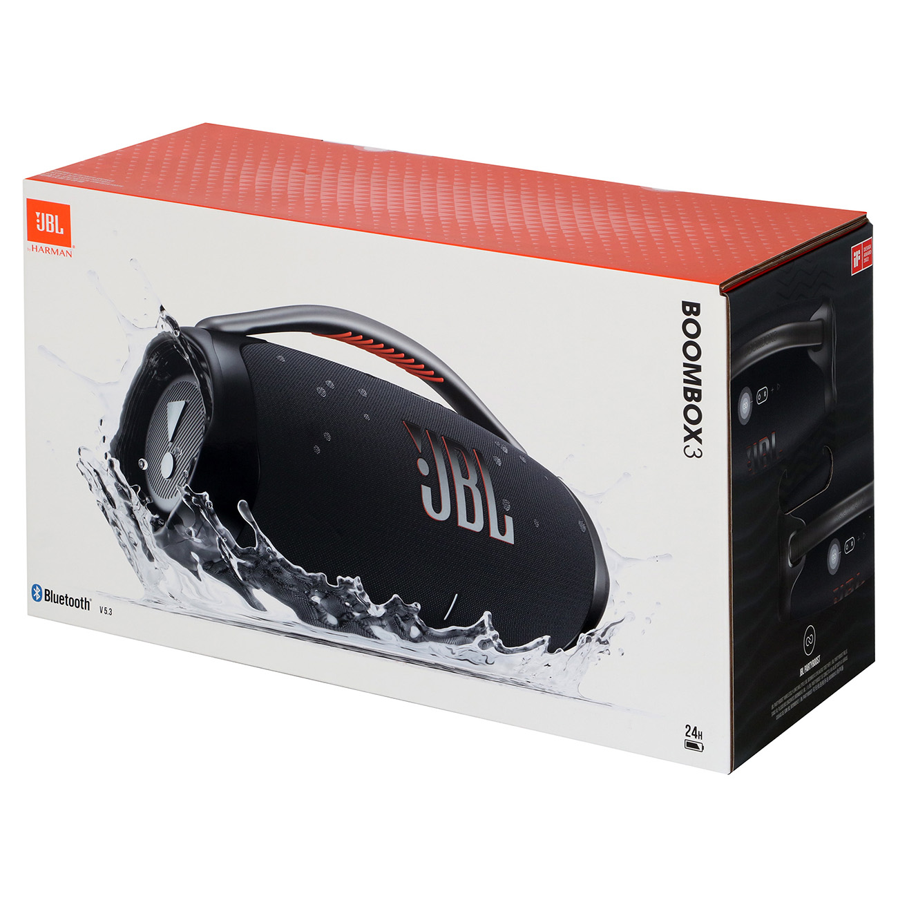 Беспроводная акустика JBL Boombox 3 Black