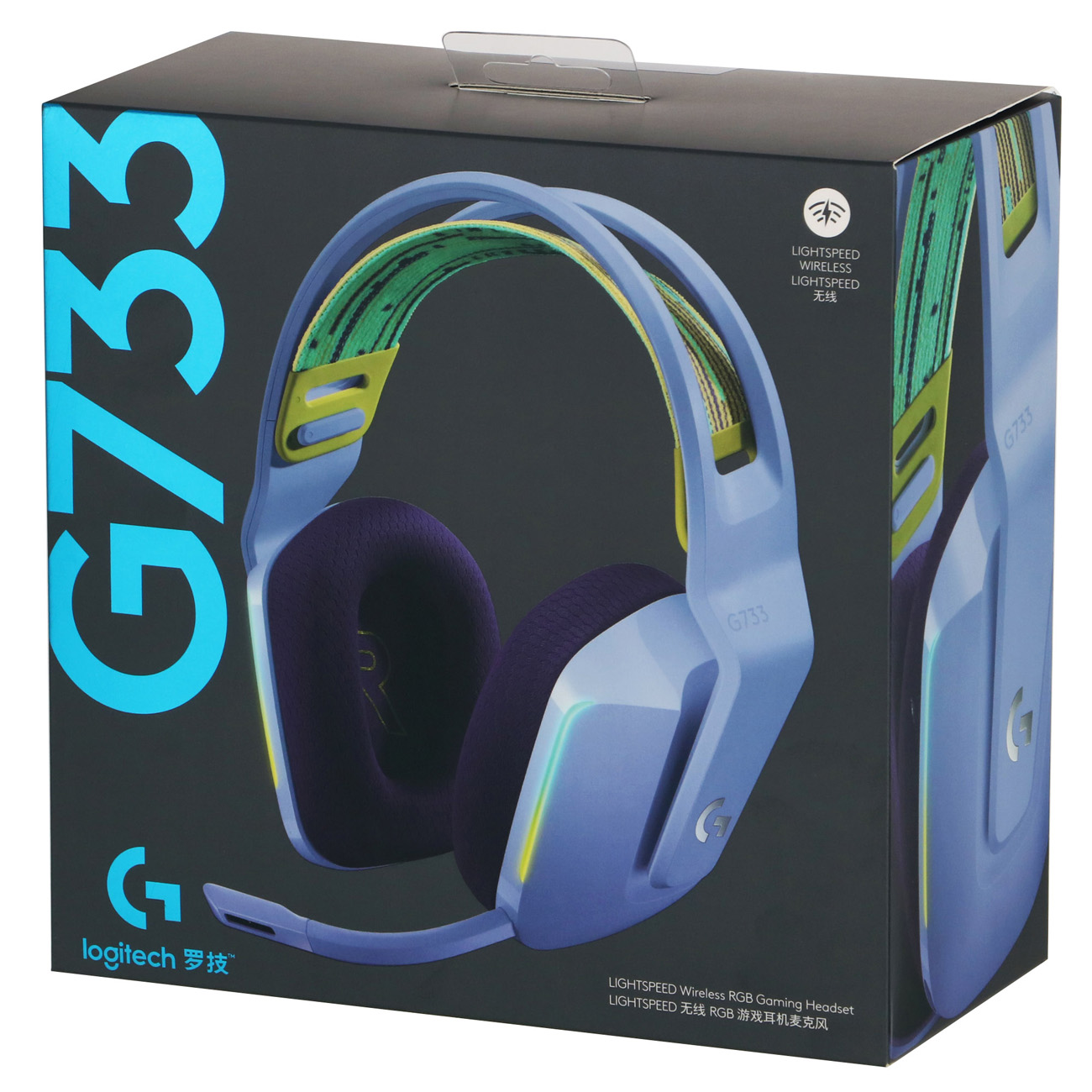 Купить Игровые наушники Logitech G733 Lightspeed Lilac в каталоге интернет  магазина М.Видео по выгодной цене с доставкой, отзывы, фотографии - Москва