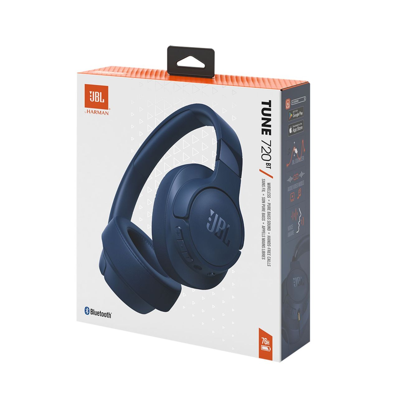 Bluetooth JBL Tune 720BT Blue