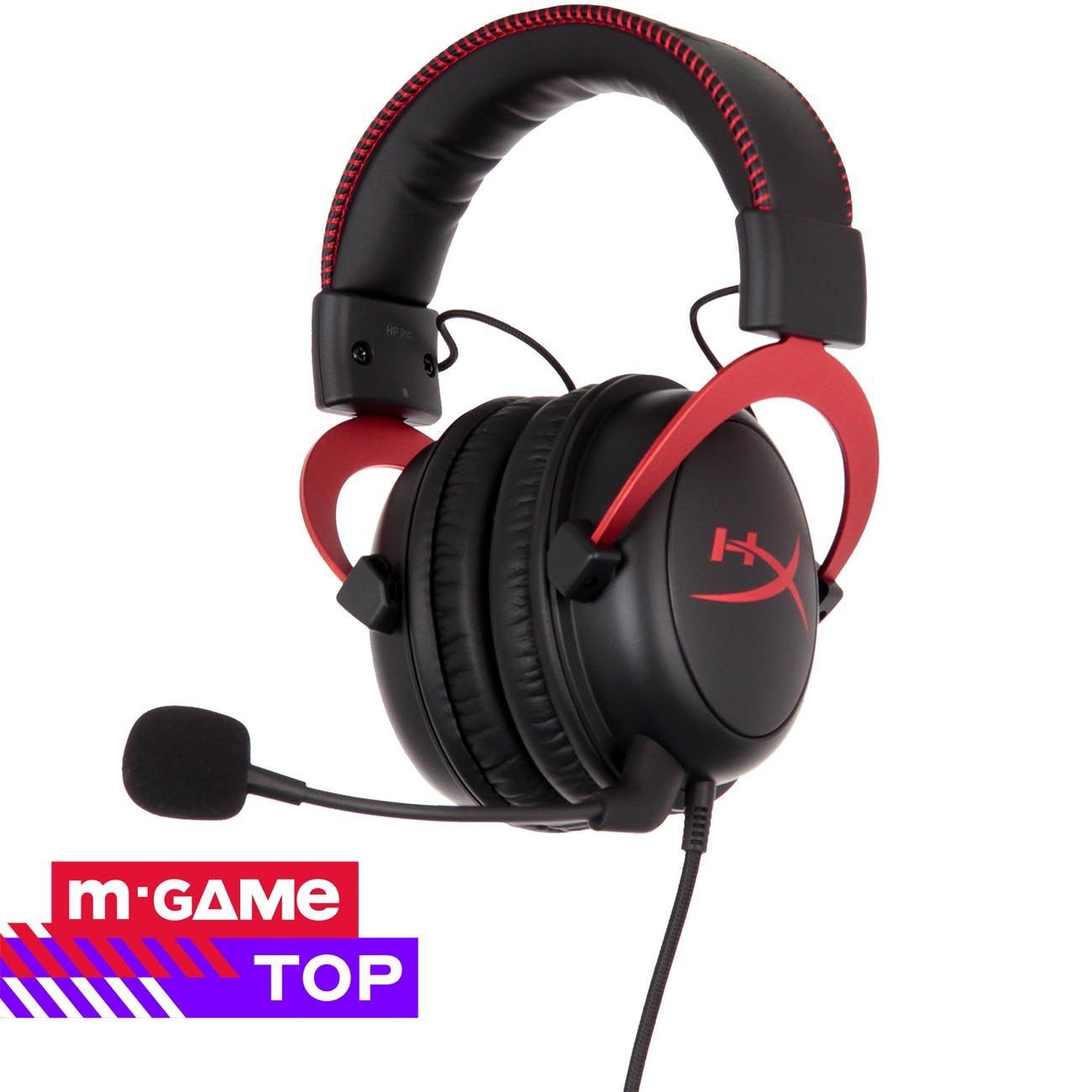 Игровые наушники HyperX Cloud II Red