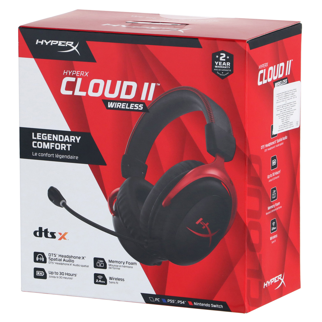 Купить Игровые наушники HyperX Cloud II Wireless в каталоге интернет  магазина М.Видео по выгодной цене с доставкой, отзывы, фотографии - Москва