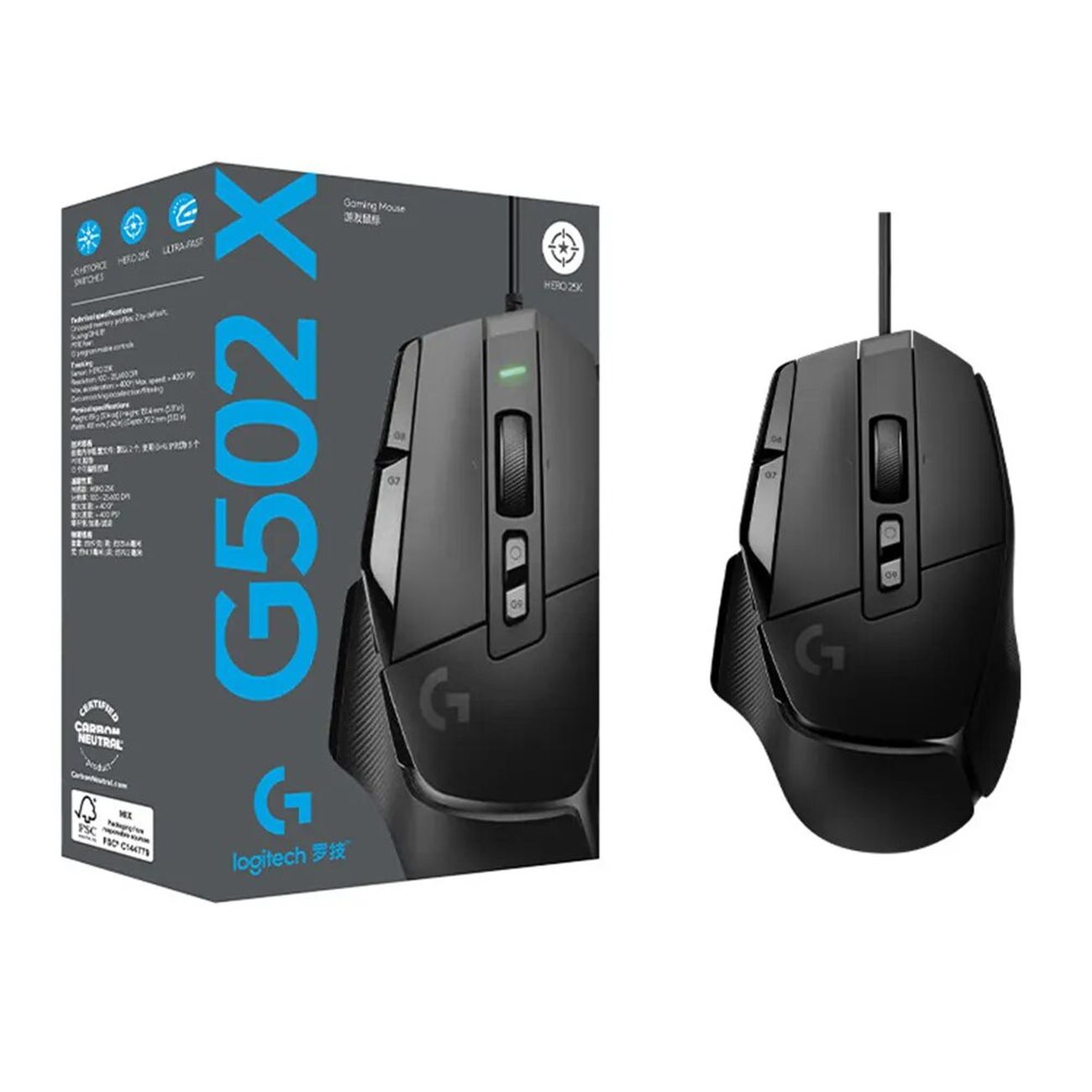 Купить Игровая мышь Logitech G502 X Lightspeed Black в каталоге интернет  магазина М.Видео по выгодной цене с доставкой, отзывы, фотографии - Москва