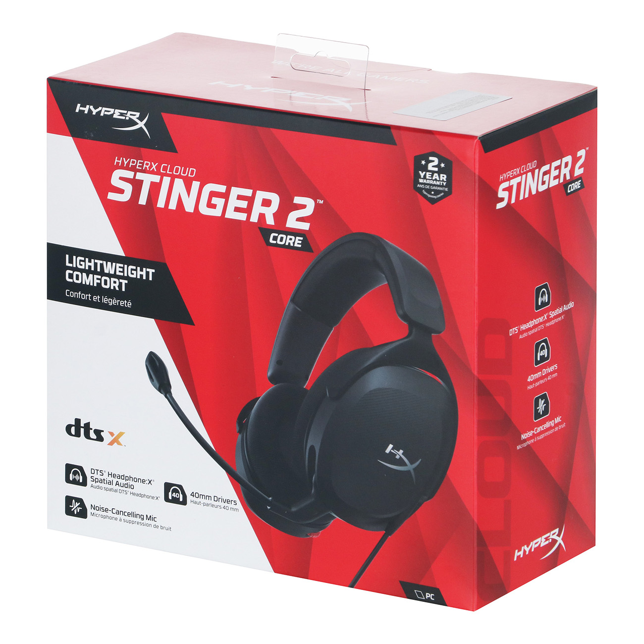 Игровые наушники HyperX Cloud Stinger 2 Core Black