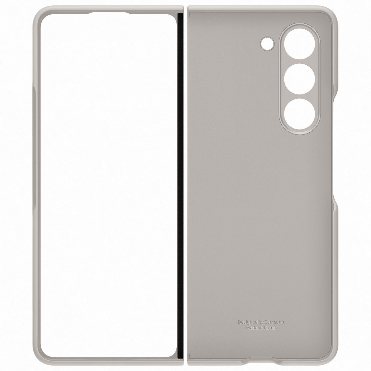 Чехол Samsung Standing Case with Strap Galaxy Fold 5 Sand