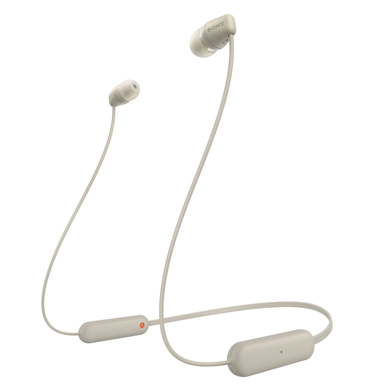 Изображение товара Наушники внутриканальные Bluetooth Sony WI-C100 серо-коричневый