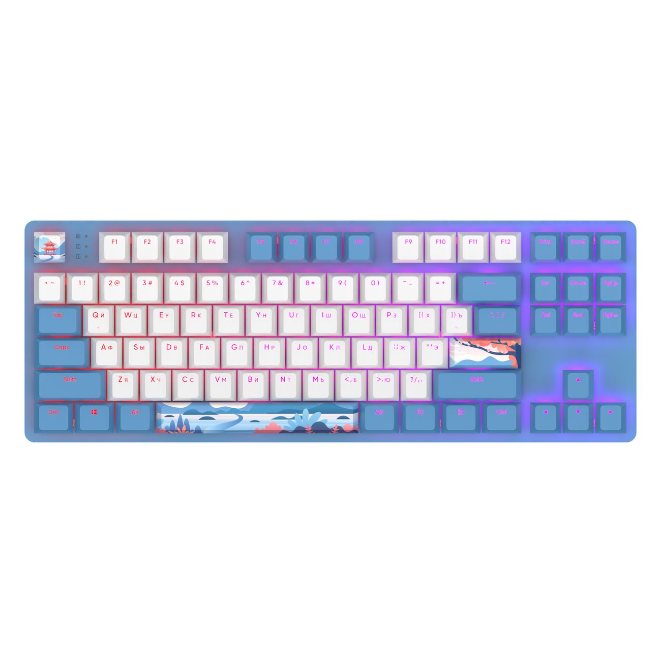 Купить Игровая клавиатура Red Square Keyrox TKL Hanami RSQ-20038 в каталоге  интернет магазина М.Видео по выгодной цене с доставкой, отзывы, фотографии  - Москва