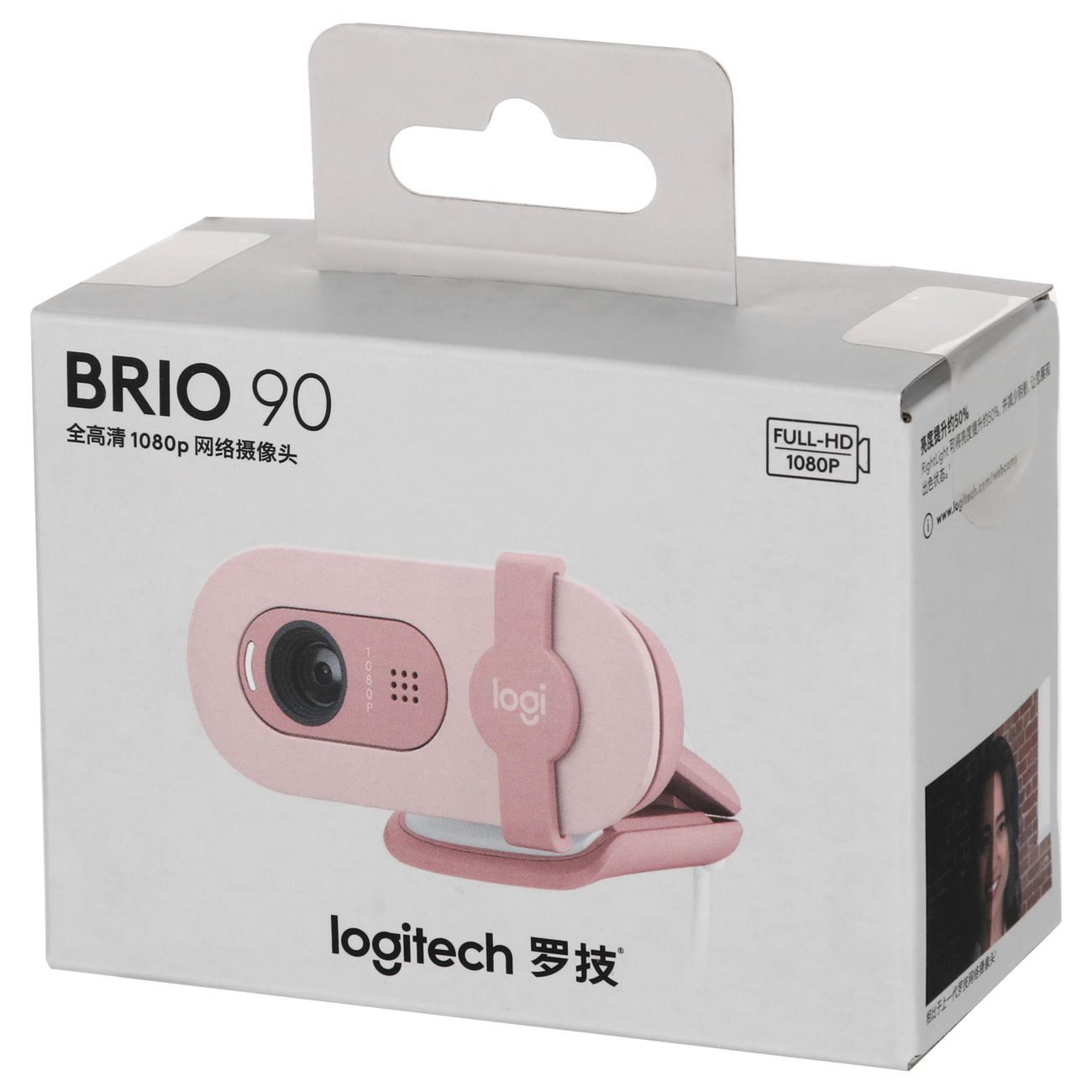 Купить Web-камера Logitech Brio 90 Rose в каталоге интернет магазина  М.Видео по выгодной цене с доставкой, отзывы, фотографии - Москва