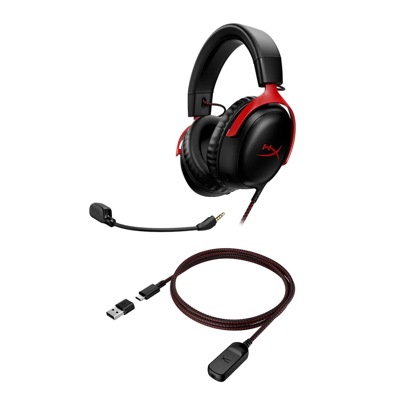 Купить Игровые наушники HyperX Cloud III Black Red в каталоге интернет  магазина М.Видео по выгодной цене с доставкой, отзывы, фотографии - Москва