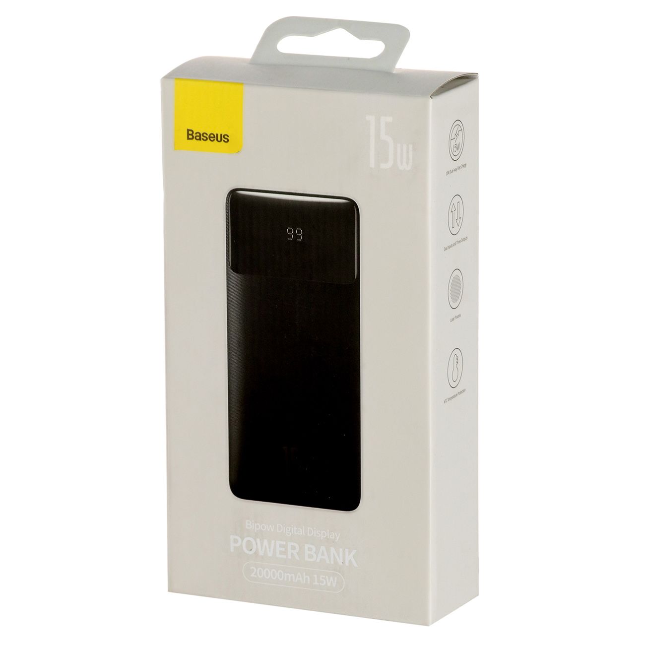 Купить Внешний аккумулятор Baseus PPBD050101 Digital Display 20000mAh 15W  Black в каталоге интернет магазина М.Видео по выгодной цене с доставкой,  отзывы, фотографии - Москва