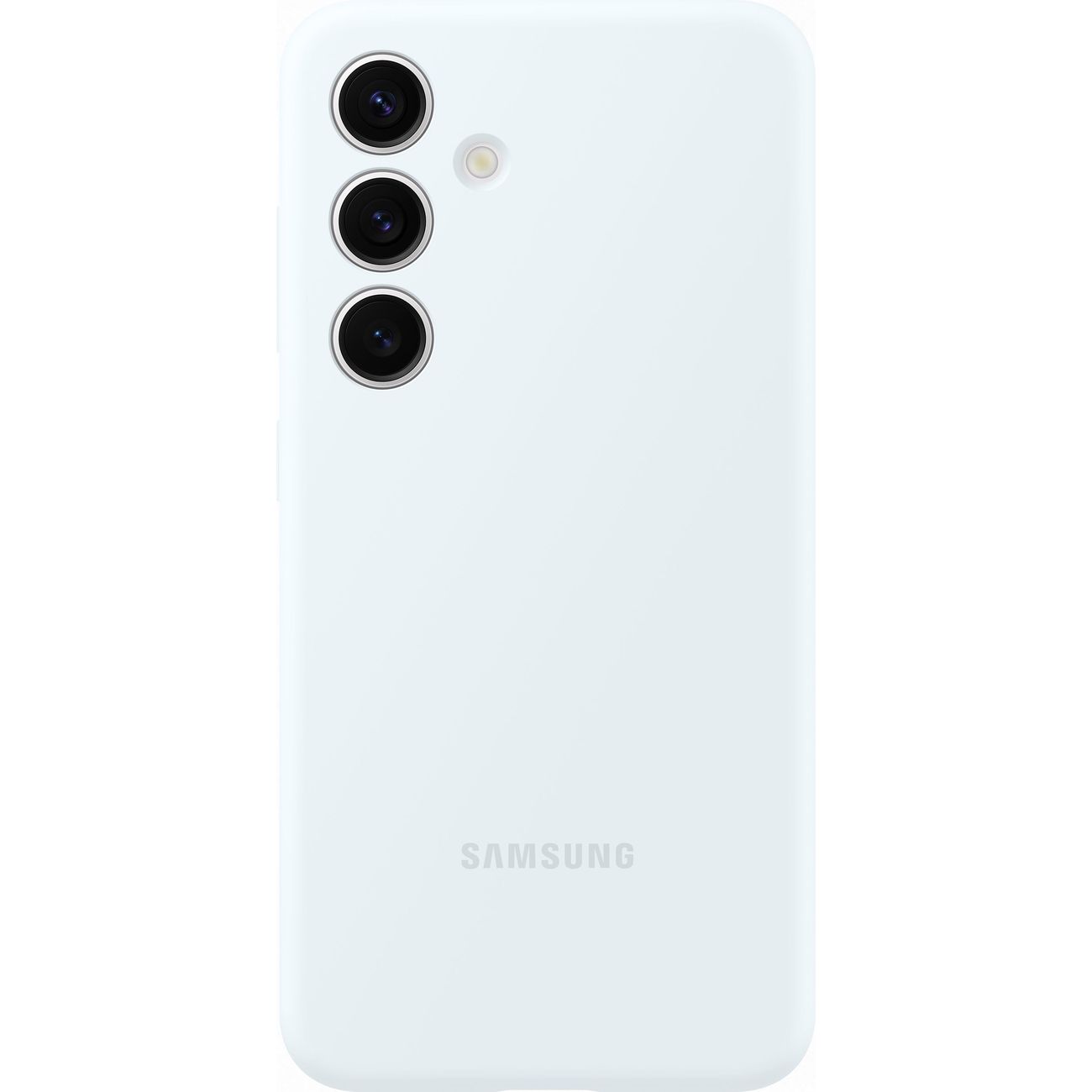 Купить Чехол-накладка Samsung Silicone Case S24 White в каталоге интернет  магазина М.Видео по выгодной цене с доставкой, отзывы, фотографии - Москва