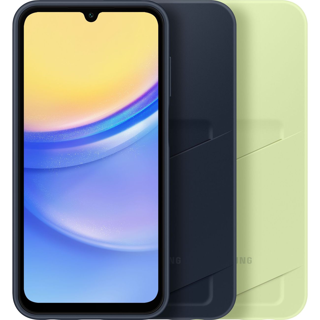 Чехол Samsung Card Slot Case для Galaxy A15 Lime