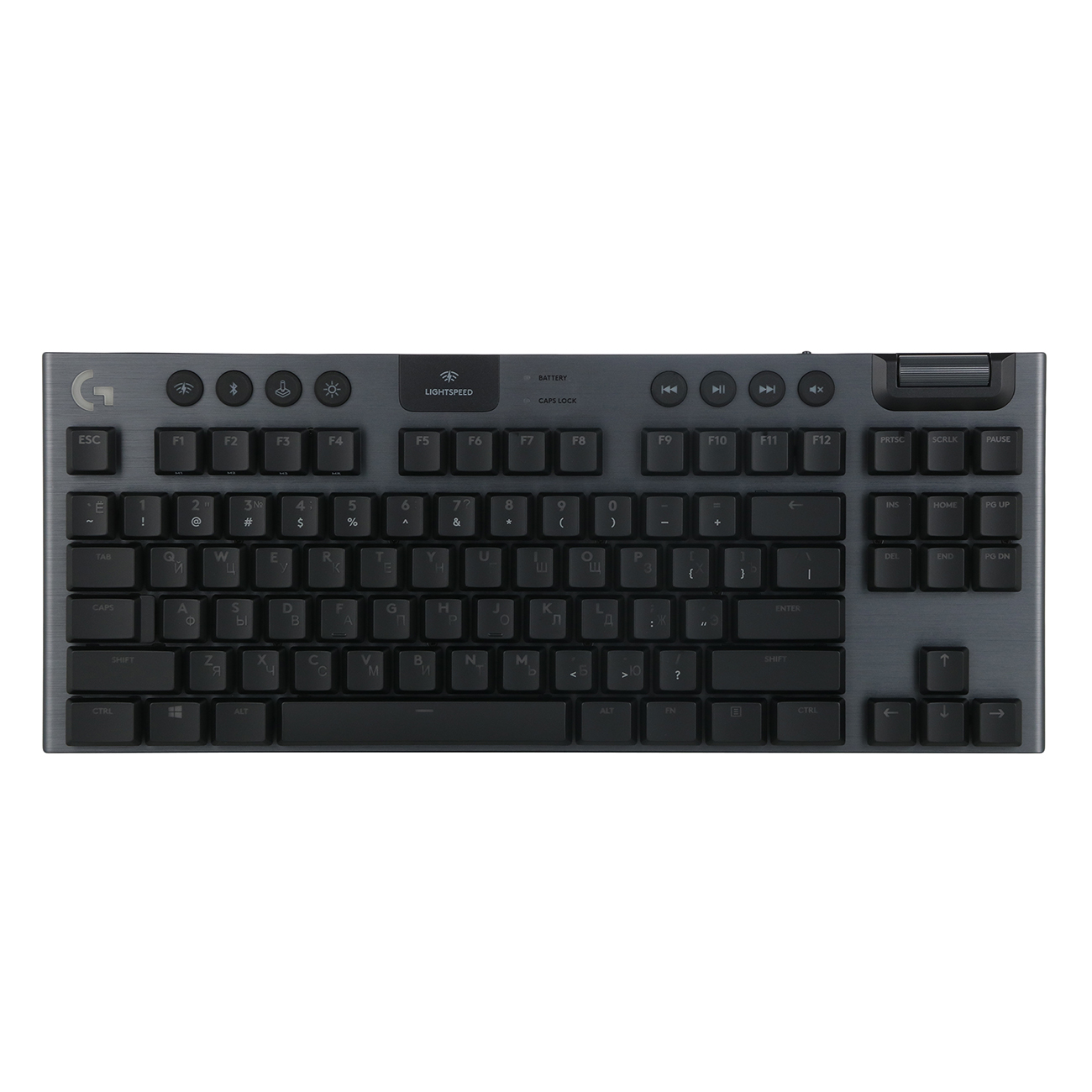 Купить Игровая клавиатура Logitech G913 TKL Black (русская раскладка) в  каталоге интернет магазина М.Видео по выгодной цене с доставкой, отзывы,  фотографии - Москва