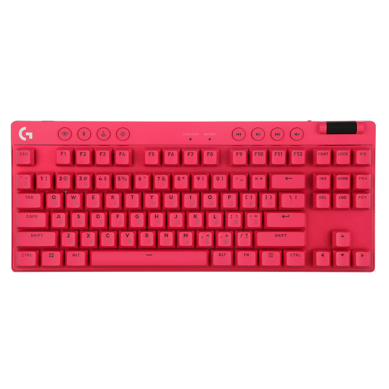 Купить Игровая клавиатура Logitech G PRO X TKL Pink (русская раскладка) в  каталоге интернет магазина М.Видео по выгодной цене с доставкой, отзывы,  фотографии - Москва