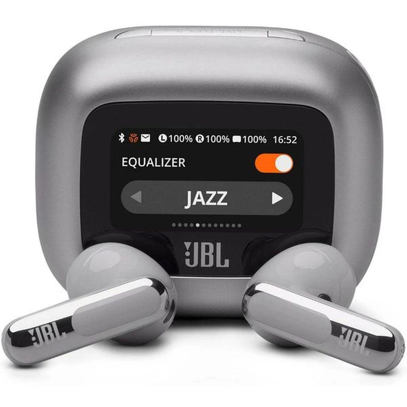 Изображение товара Восстановленные наушники True Wireless JBL Live Flex 3 серебристый, хороший