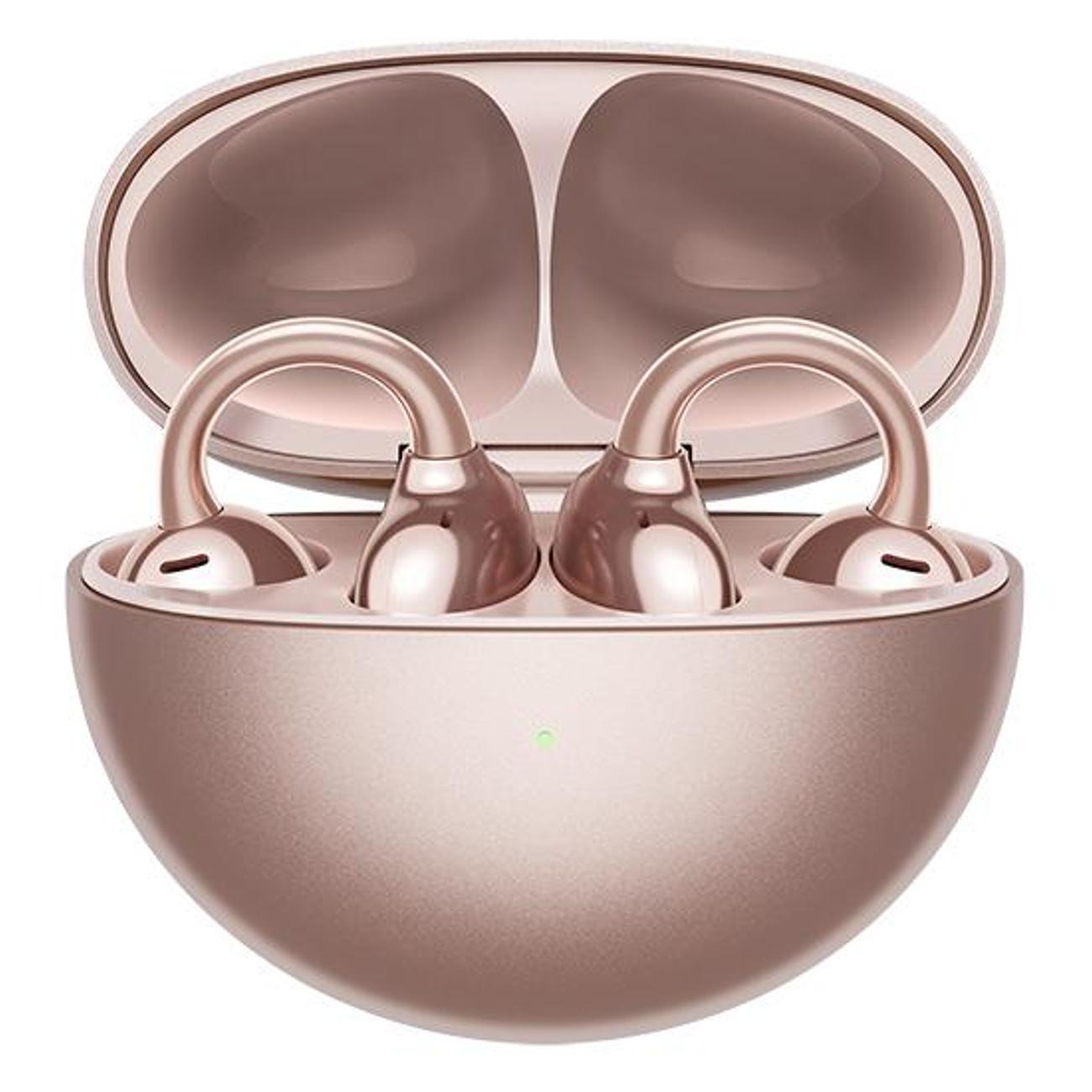 Изображение товара Восстановленные наушники True Wireless Huawei FreeClip Розовое золото, хороший