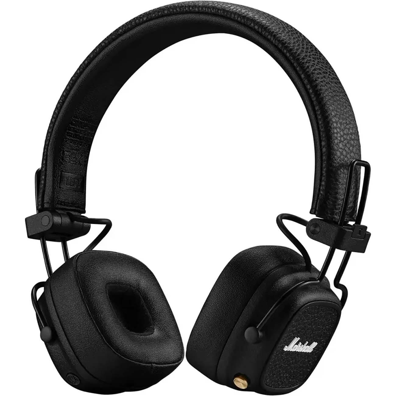 Изображение товара Восстановленные наушники накладные Bluetooth Marshall Major V черный, отличный Изображение товара Восстановленные наушники накладные Bluetooth Marshall Major V черный, отличный