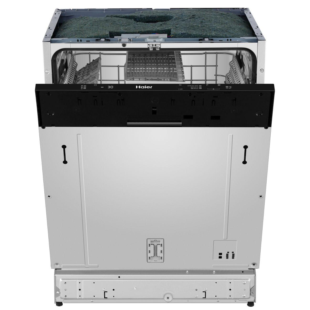 Изображение товара Уцененная встраиваемая посудомоечная машина HAIER HDWE14-292RU серая, как новый