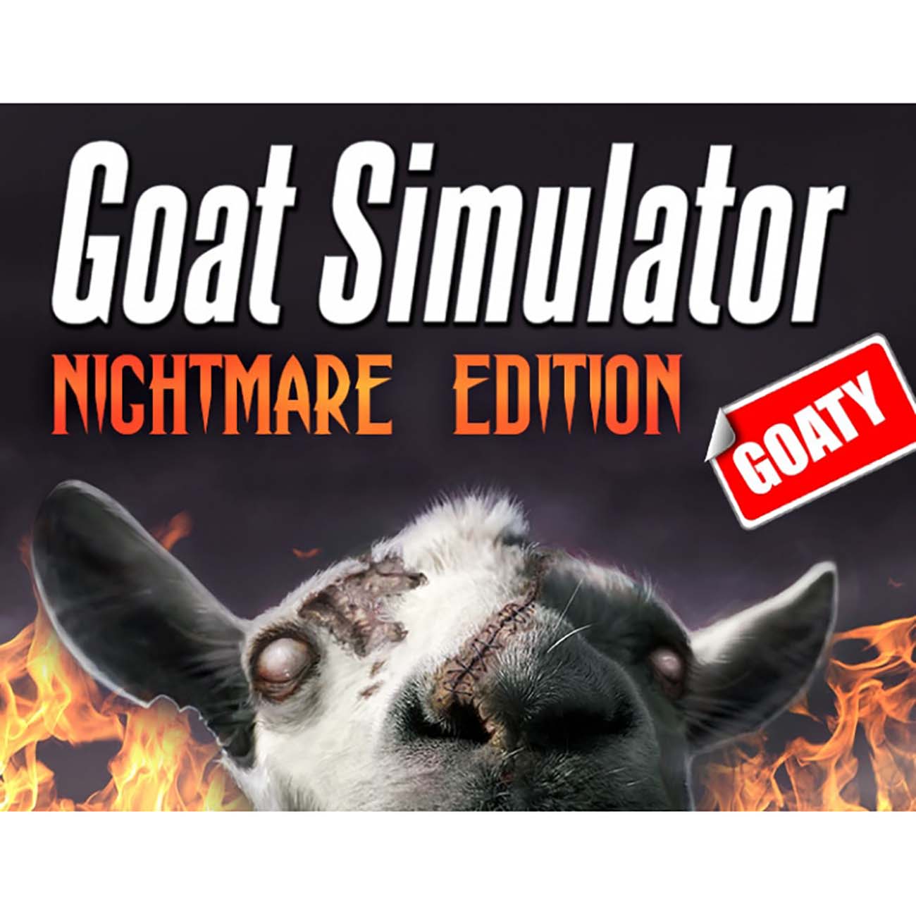 Цифровая версия игры PC Koch Media Goat Simulator. Goaty Nightmare Edition