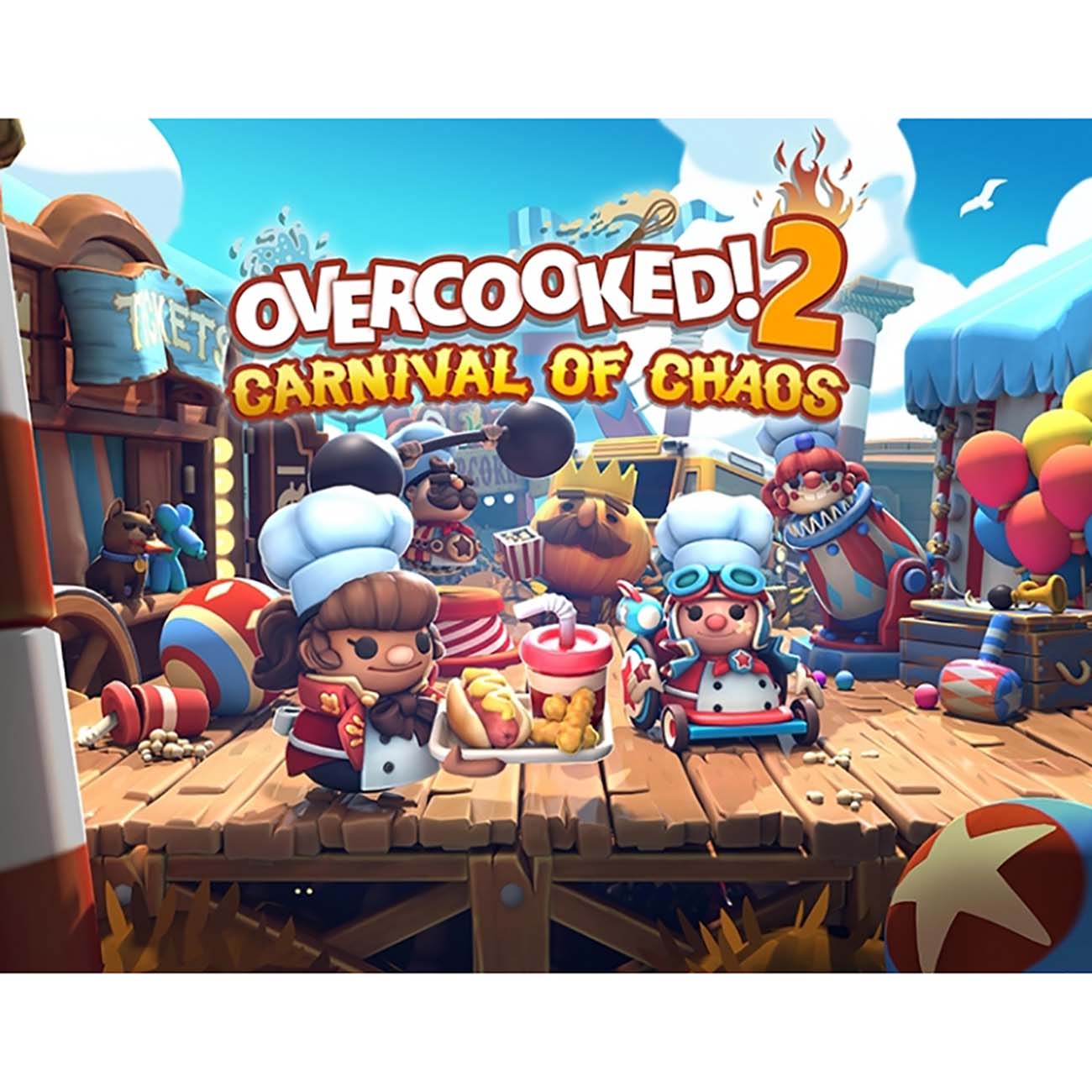 Купить Дополнение для игры PC Team 17 Overcooked! 2: Carnival of Chaos в  каталоге интернет магазина М.Видео по выгодной цене с доставкой, отзывы,  фотографии - Москва