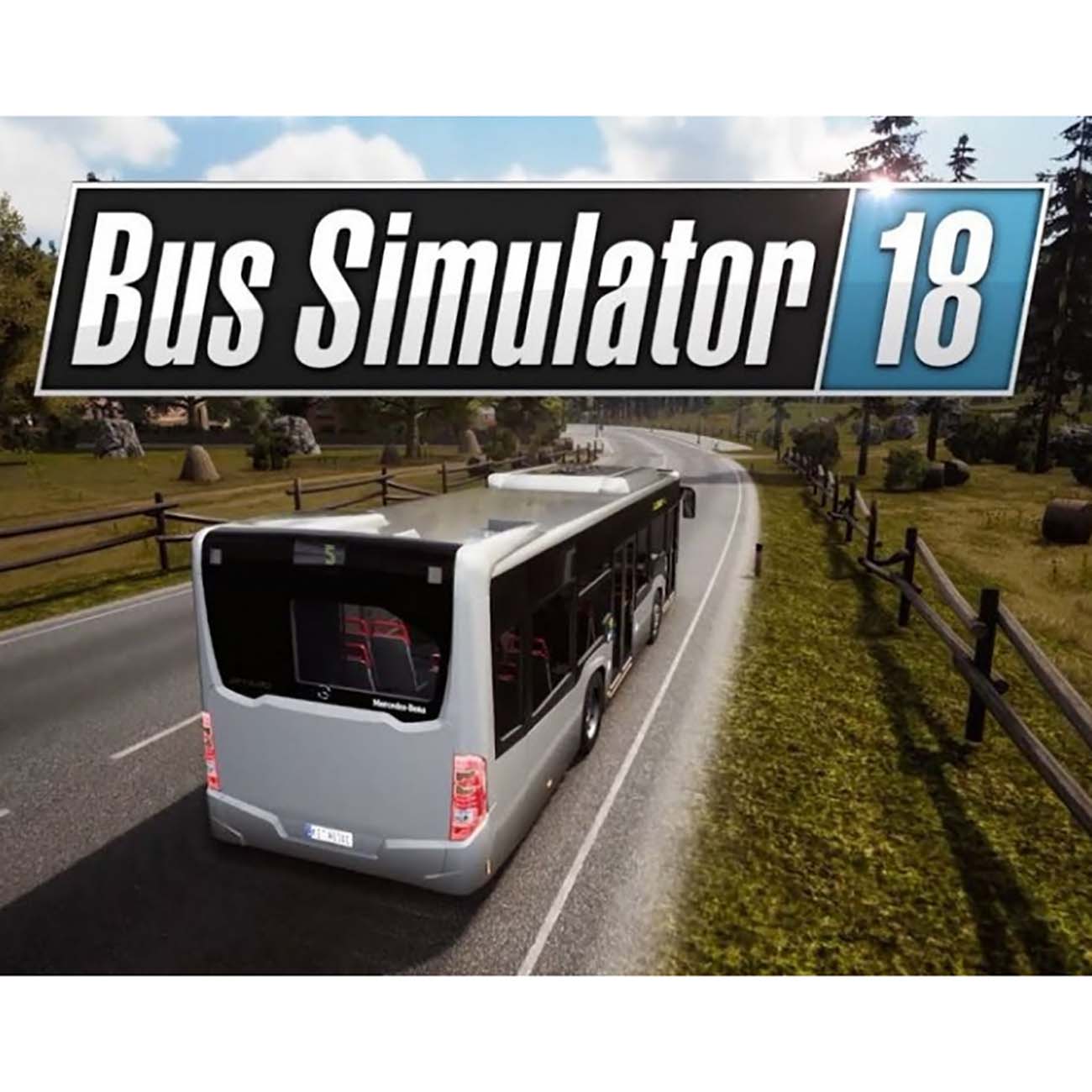 Цифровая версия игры PC Astragon Bus Simulator 18