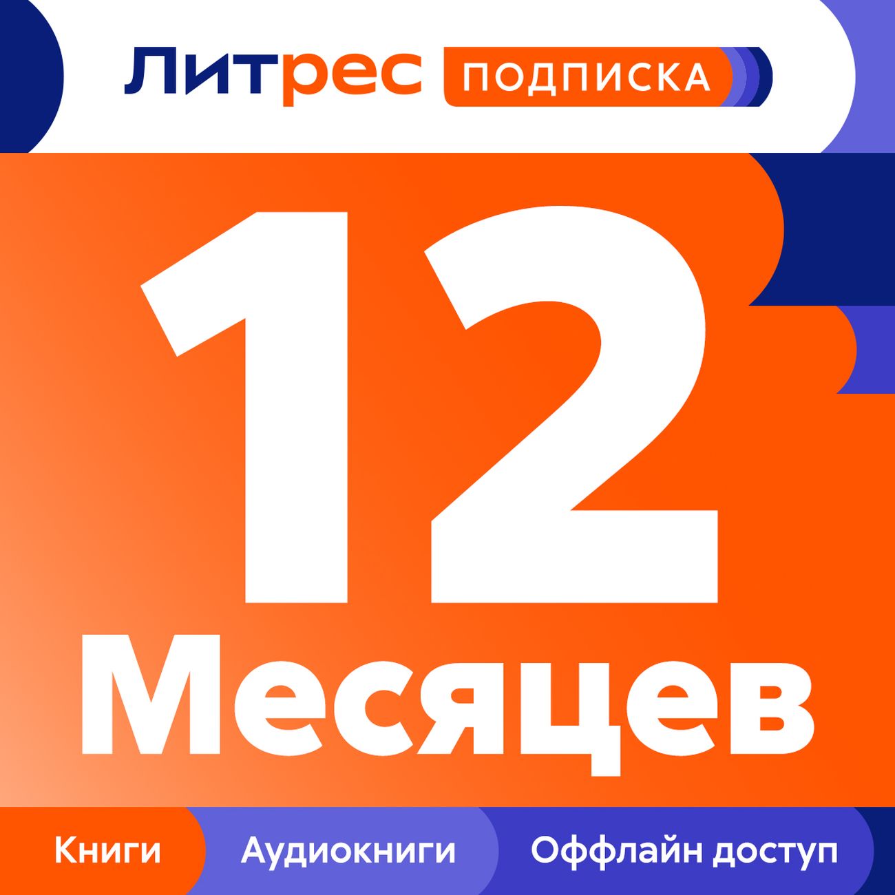 Купить Книги ЛитРес Подписка 12 месяцев в каталоге интернет магазина  М.Видео по выгодной цене с доставкой, отзывы, фотографии - Москва