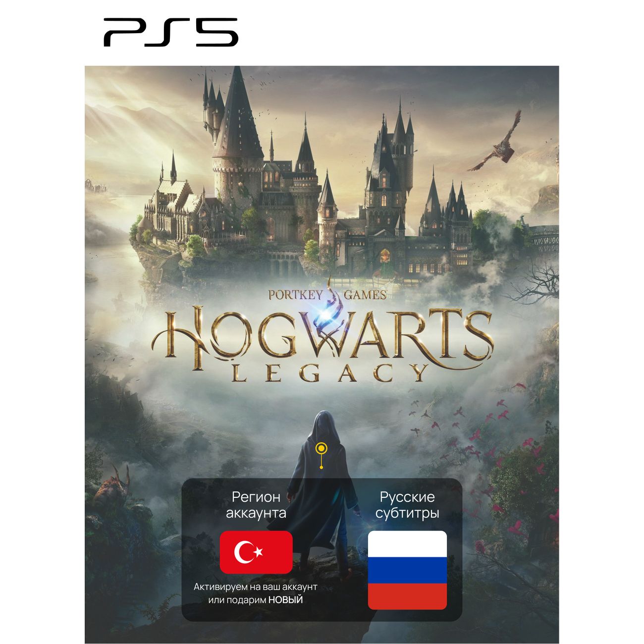 Цифровая версия игры PS5 Warner Bros. IE Hogwarts Legacy (PS5), Турция