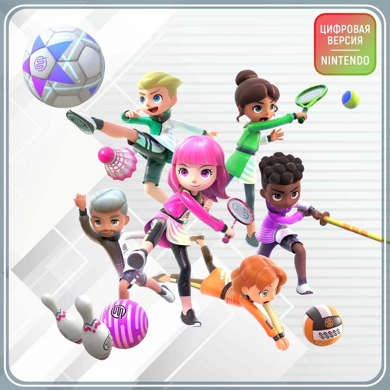 Цифровая версия игры Nintendo Sports (Бразилия)