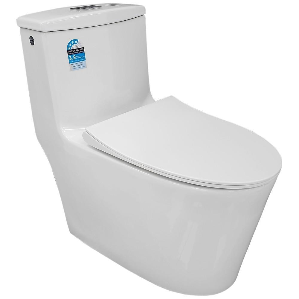 Изображение товара Унитаз моноблок Bloomix Lowe MT3101R/UF1 безободковый с Ceramic+ и микролифтом Изображение товара Унитаз моноблок Bloomix Lowe MT3101R/UF1 безободковый с Ceramic+ и микролифтом