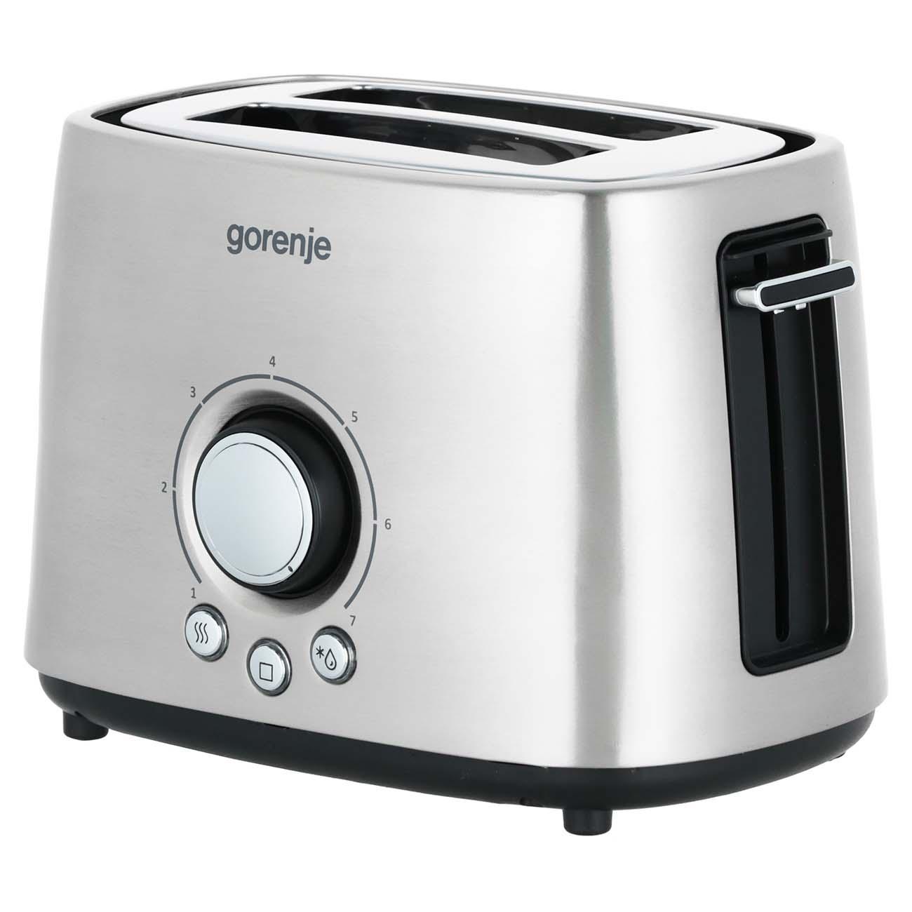 Изображение товара Уцененный тостер Gorenje T1000E, как новый Изображение товара Уцененный тостер Gorenje T1000E, как новый