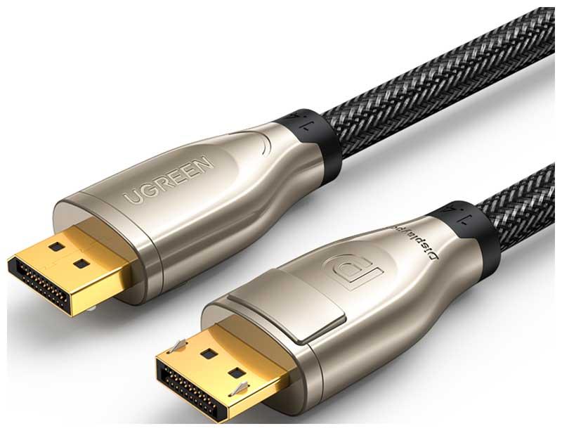 Изображение товара Кабель цифровой аудио-видео HDMI UGREEN DisplayPort 1.4, 2 м (60843) Изображение товара Кабель цифровой аудио-видео HDMI UGREEN DisplayPort 1.4, 2 м (60843)