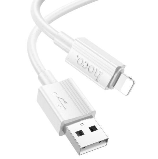 Изображение товара Кабель Hoco X107 Lightning USB 2.0 быстрая зарядка и передача данных Изображение товара Кабель Hoco X107 Lightning USB 2.0 быстрая зарядка и передача данных