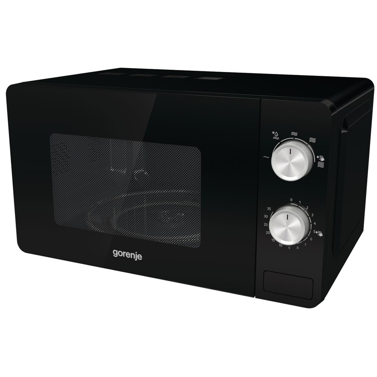 Изображение товара Уцененная микроволновая печь соло Gorenje MO20E1B, как новый