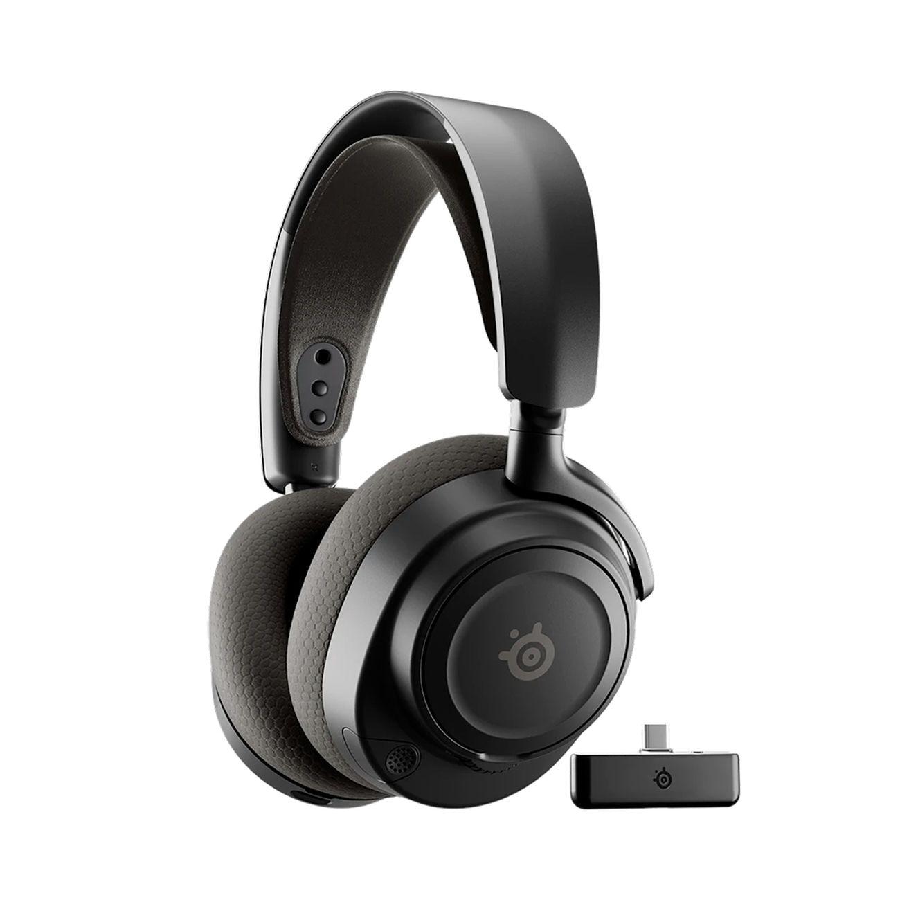 Изображение товара Наушники накладные Steelseries Arctis Nova 7X Wireless Gen 2 черные Bluetooth Изображение товара Наушники накладные Steelseries Arctis Nova 7X Wireless Gen 2 черные Bluetooth