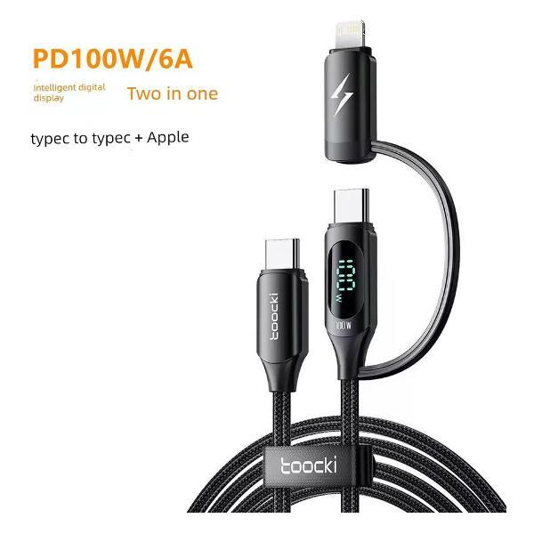 Изображение товара Кабель UNIMALL Xinyue Type-C - Lightning 1м с дисплеем 100Вт