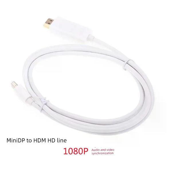 Изображение товара Кабель UNIMALL minidp HDMI для компьютеров 1.8 м белый Изображение товара Кабель UNIMALL minidp HDMI для компьютеров 1.8 м белый