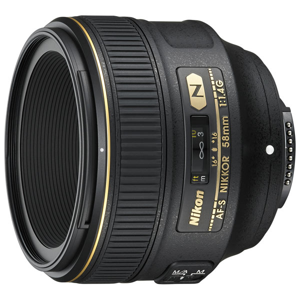 Nikon AF-S NIKKOR 58mm f/1.4G