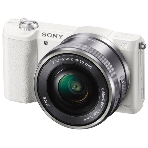 фото Фотоаппарат системный sony alpha a5100 kit 16-50 white