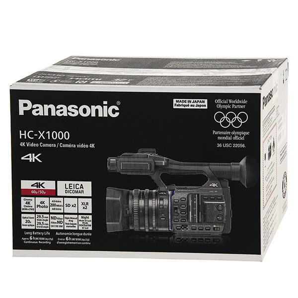 Panasonic hc x1000 карта памяти