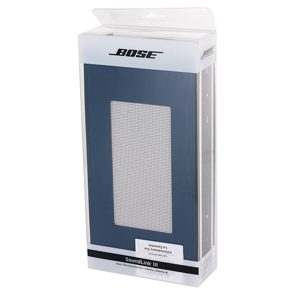 Изображение товара Чехол для портативной акустики Bose SoundLink III Cover Navy Blue