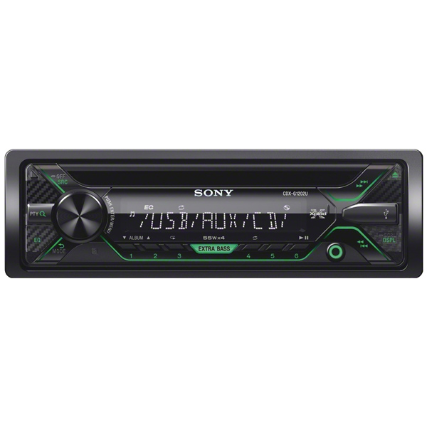 Автомобильная магнитола с CD MP3 Sony CDX-G1202U/Q